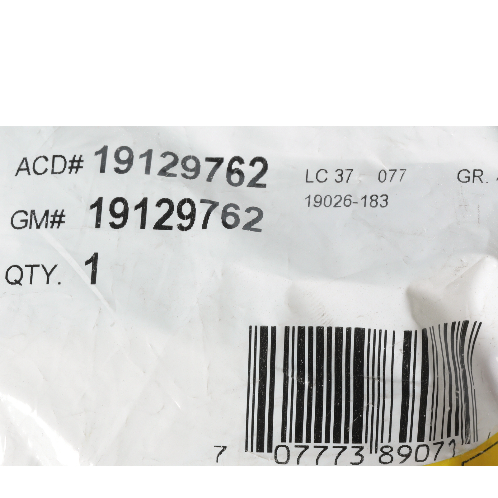 OEM NEW Cadillac Chevrolet Transmission Oil Cooler Hose Line Fitting 19129762