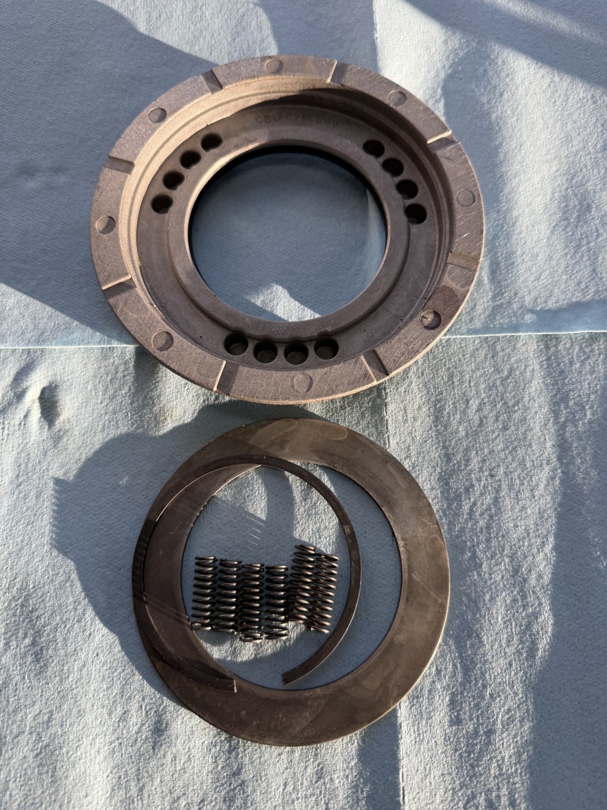 TH400 Transmission aluminum intermediate piston with retainer and springs