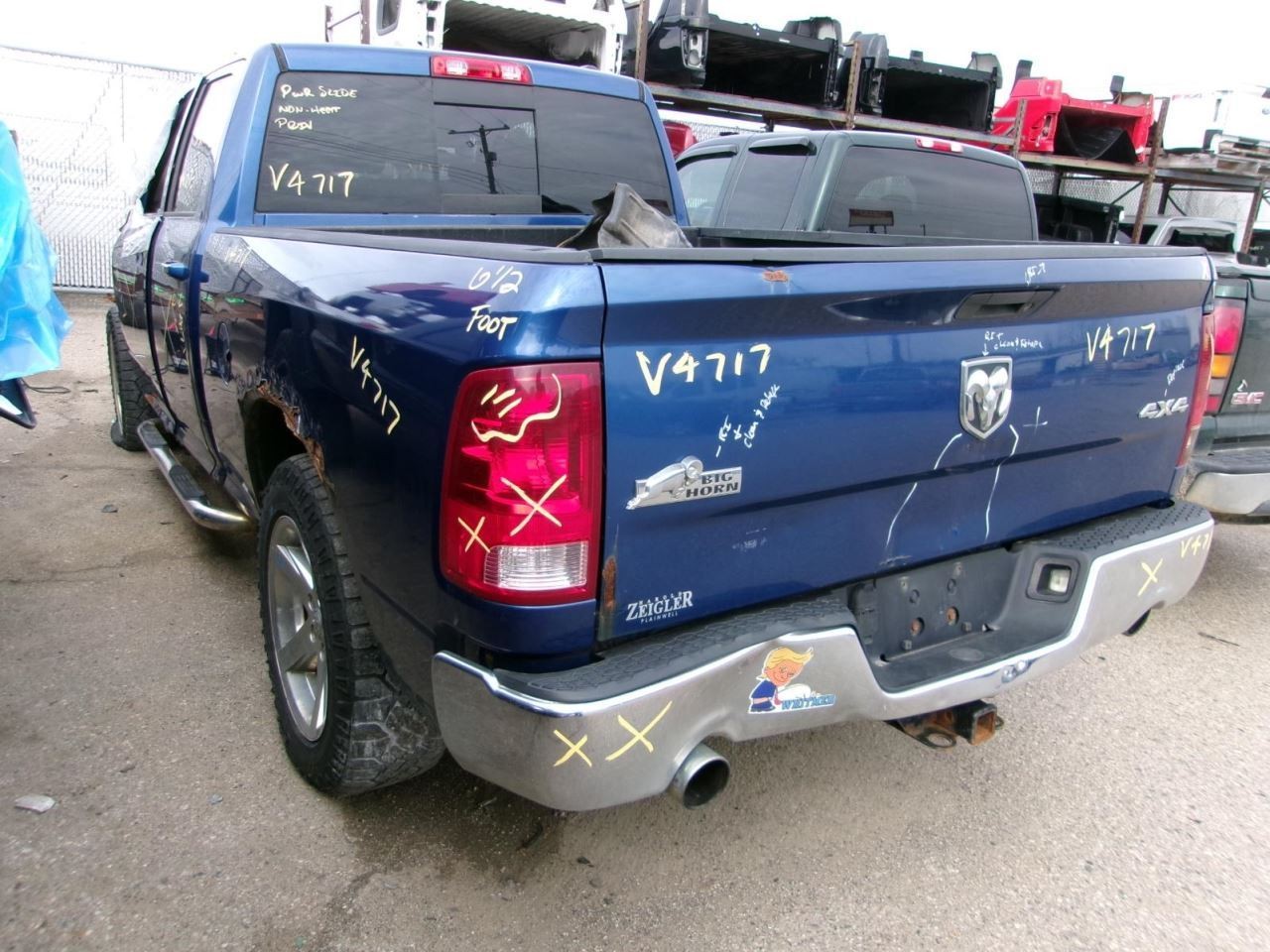 Transfer Case Classic Style 5 Lug Wheel Fits 11-23 DODGE 1500 PICKUP 2138491