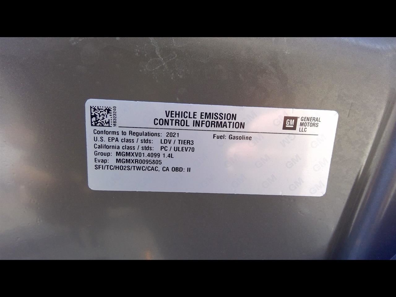 2016 – 2021 BUICK ENCORE 6 Spd Automatic Transmission FWD Opt Luv 30K Miles