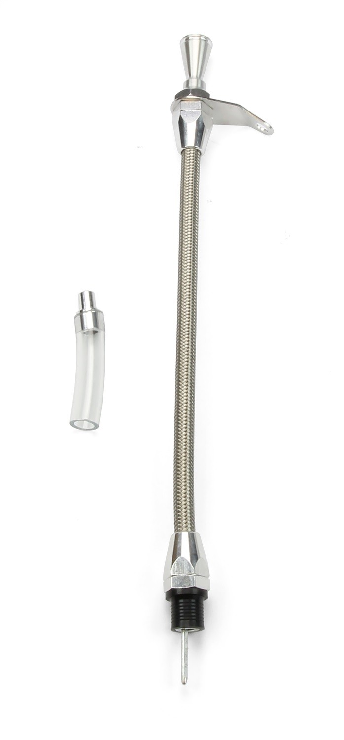 Lokar TD-34L80TM Hi-Tech Flexible Braided Transmission Dipstick Trans Mount