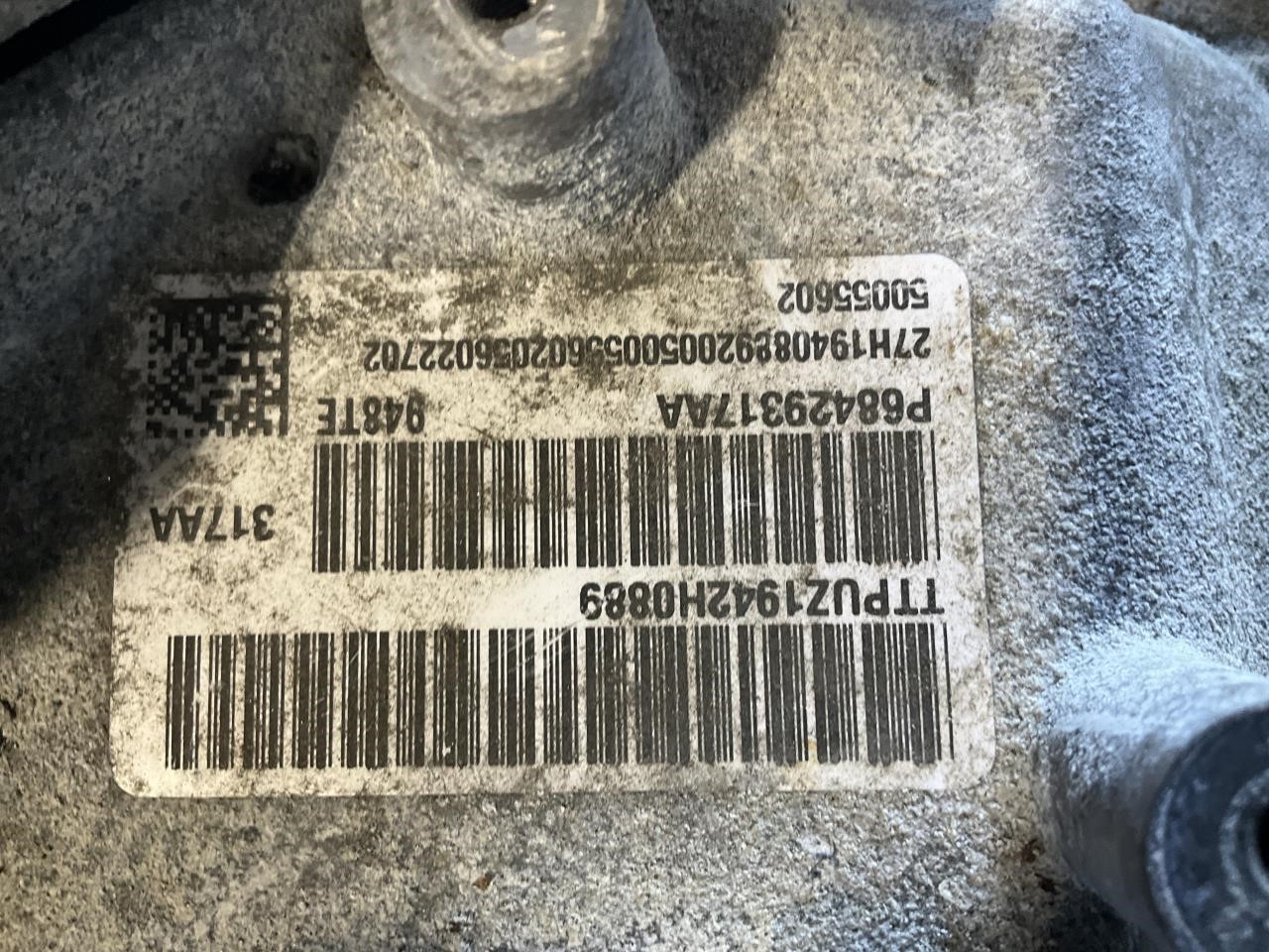 20-22 Chrysler Pacifica 3.6L FWD AT Automatic Transmission Assy T