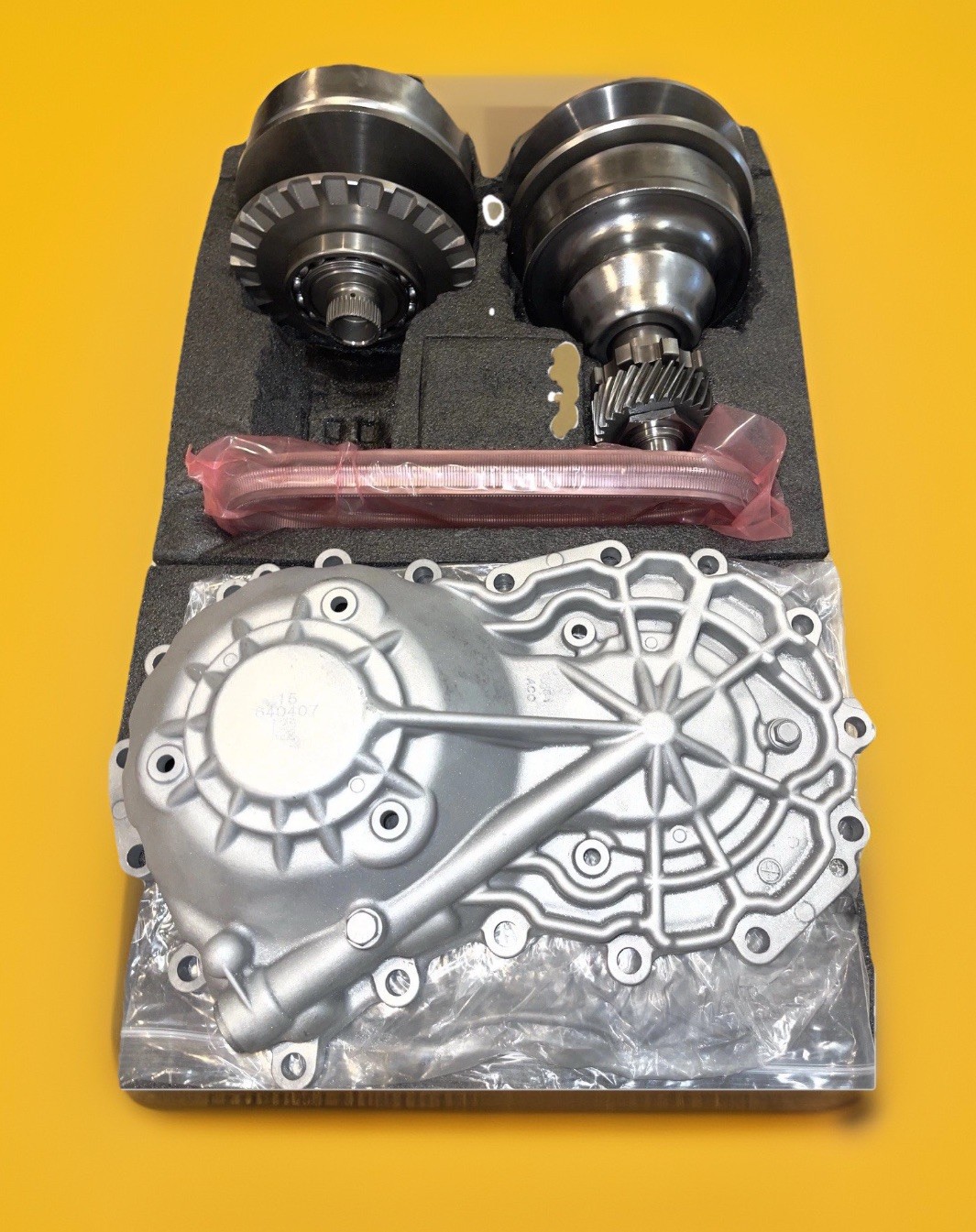 Transmission Pulley Chain Set Assembly 28T For Nissan Altima 3.5L RE0F09A JF010E