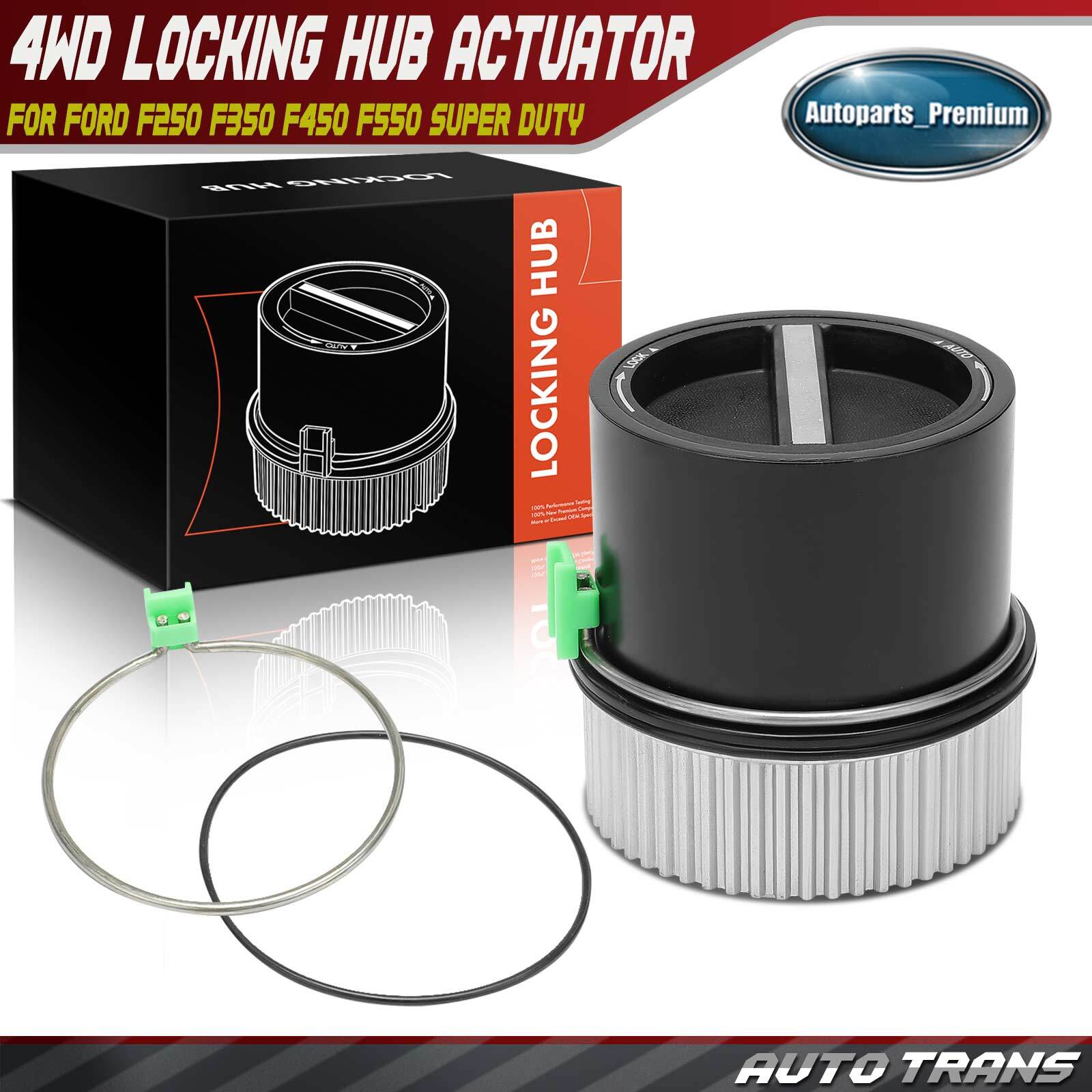 Front 4WD Auto Locking Hub for Ford F-250 F-350 F-450 F-550 Super Duty Lincoln