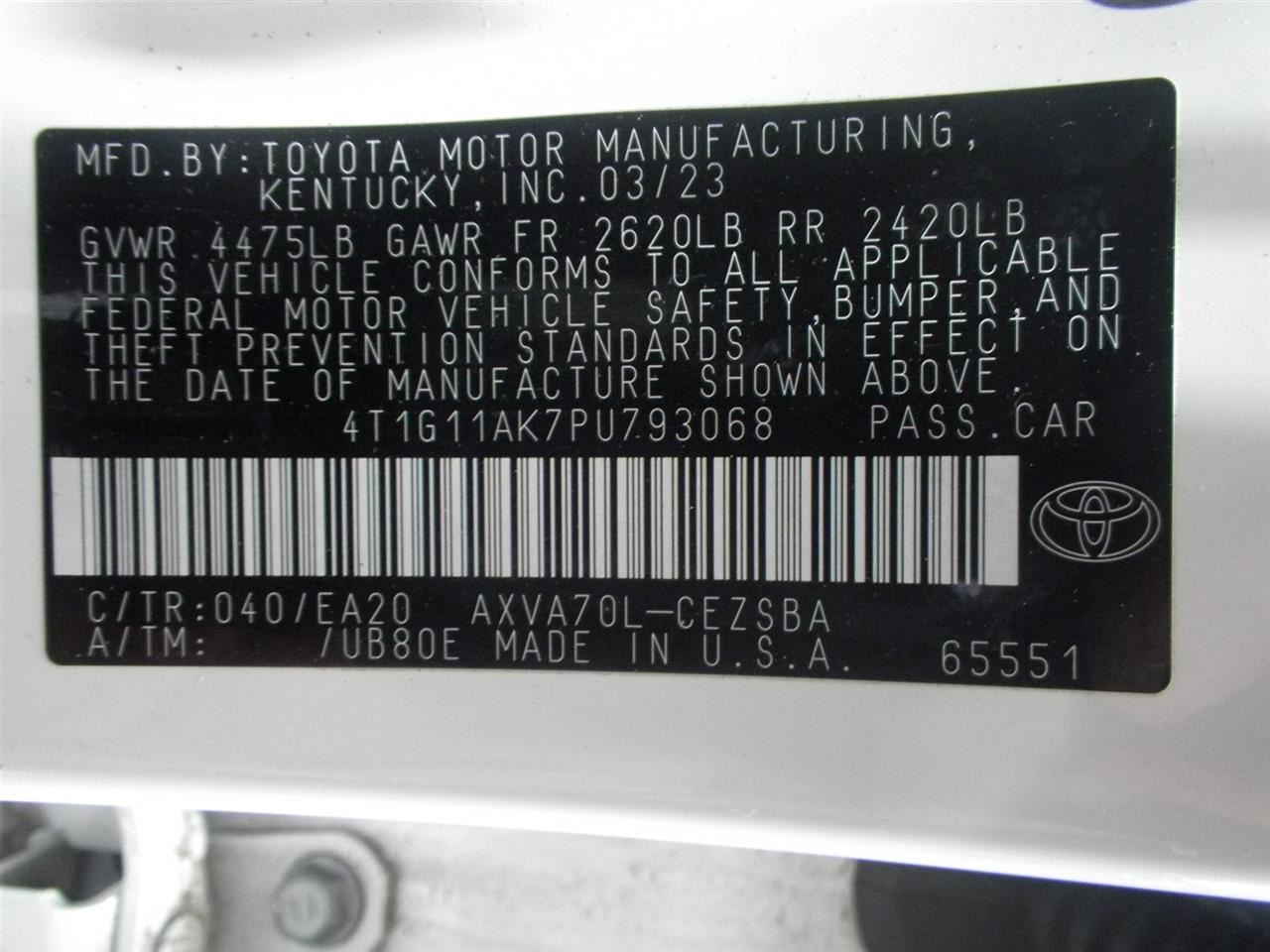 8 Speed Automatic Transmission UB80E FWD B2A23B10195 Fits 18-24 CAMRY