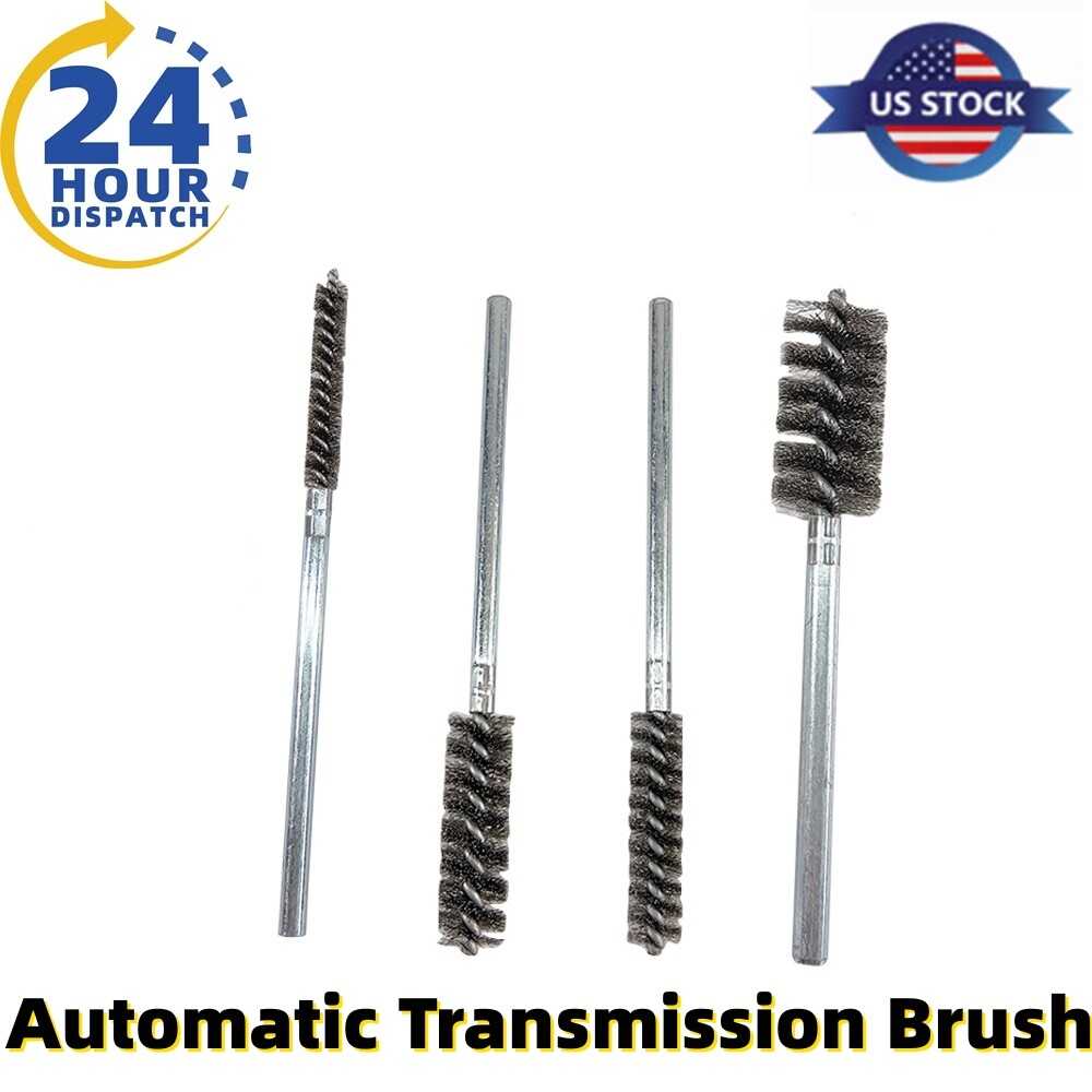 Brush Tool Kit Automatic Transmission Valve Bore Brushes 4-pcs Set US