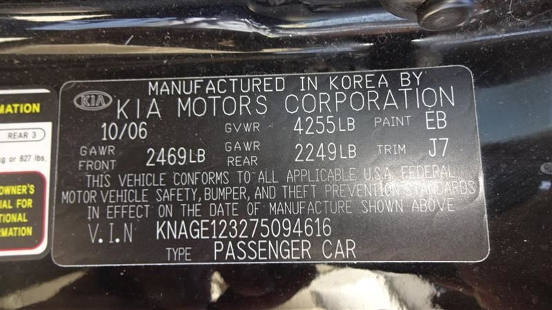 Automatic Transmission Thru 5/30/07 Fits 06-07 OPTIMA 636367