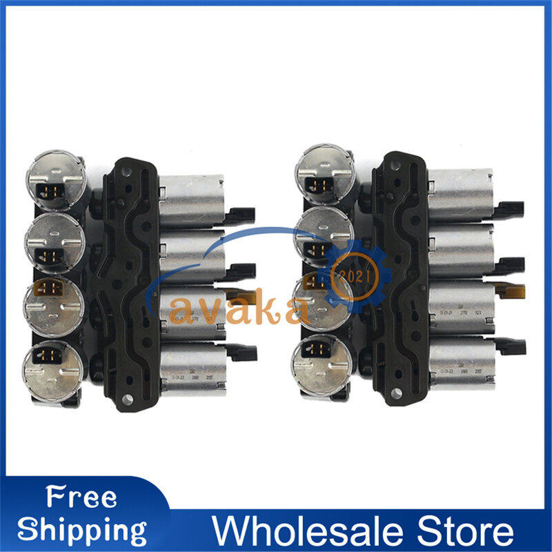 For Audi VW Skoda Seat 2 Set DSG 7 Speed DQ200 0AM Transmission Solenoids Pack
