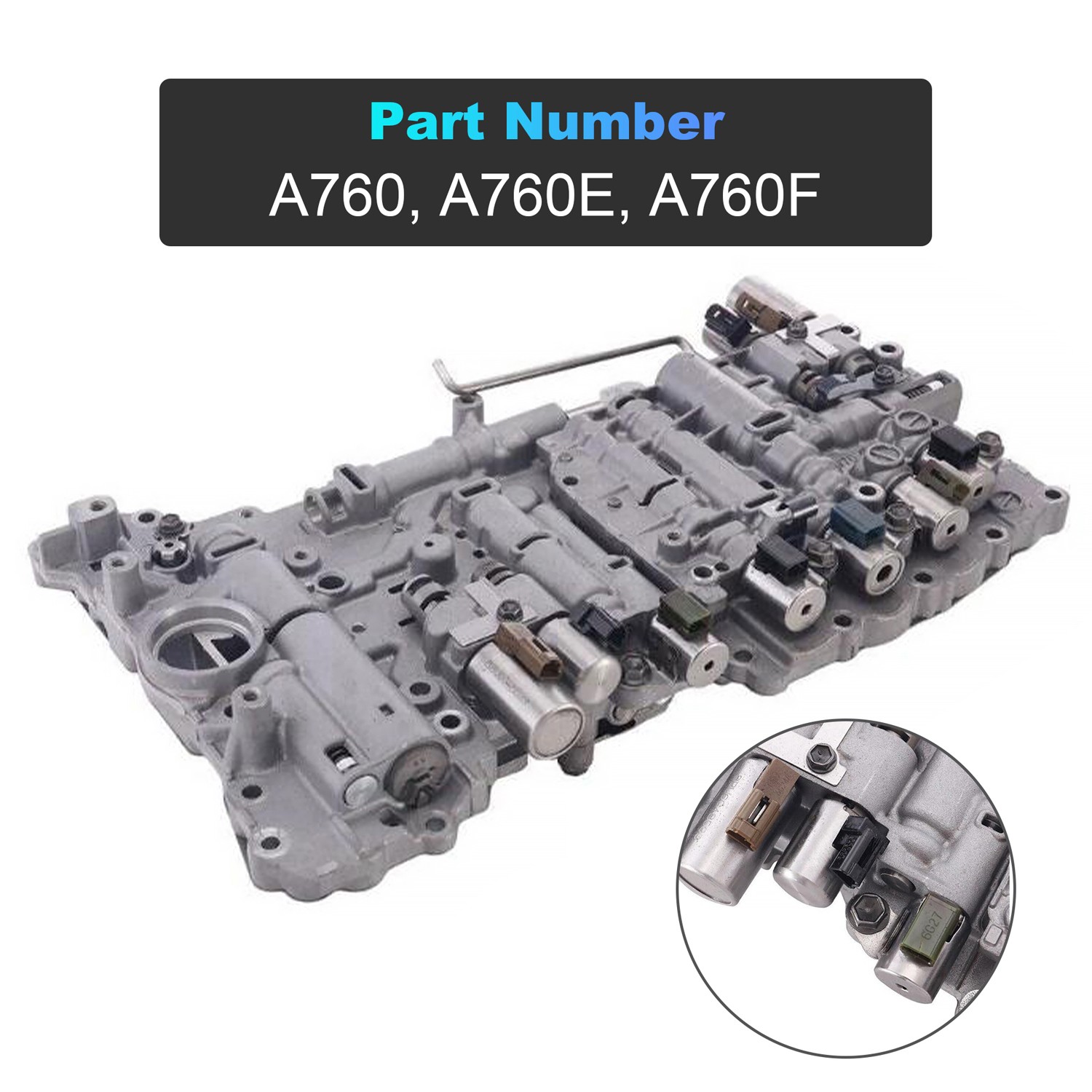 Transmission Valve Body w/ 9 Solenoids Fit Lexus IS350 GX460 A760 A760E 8870 US
