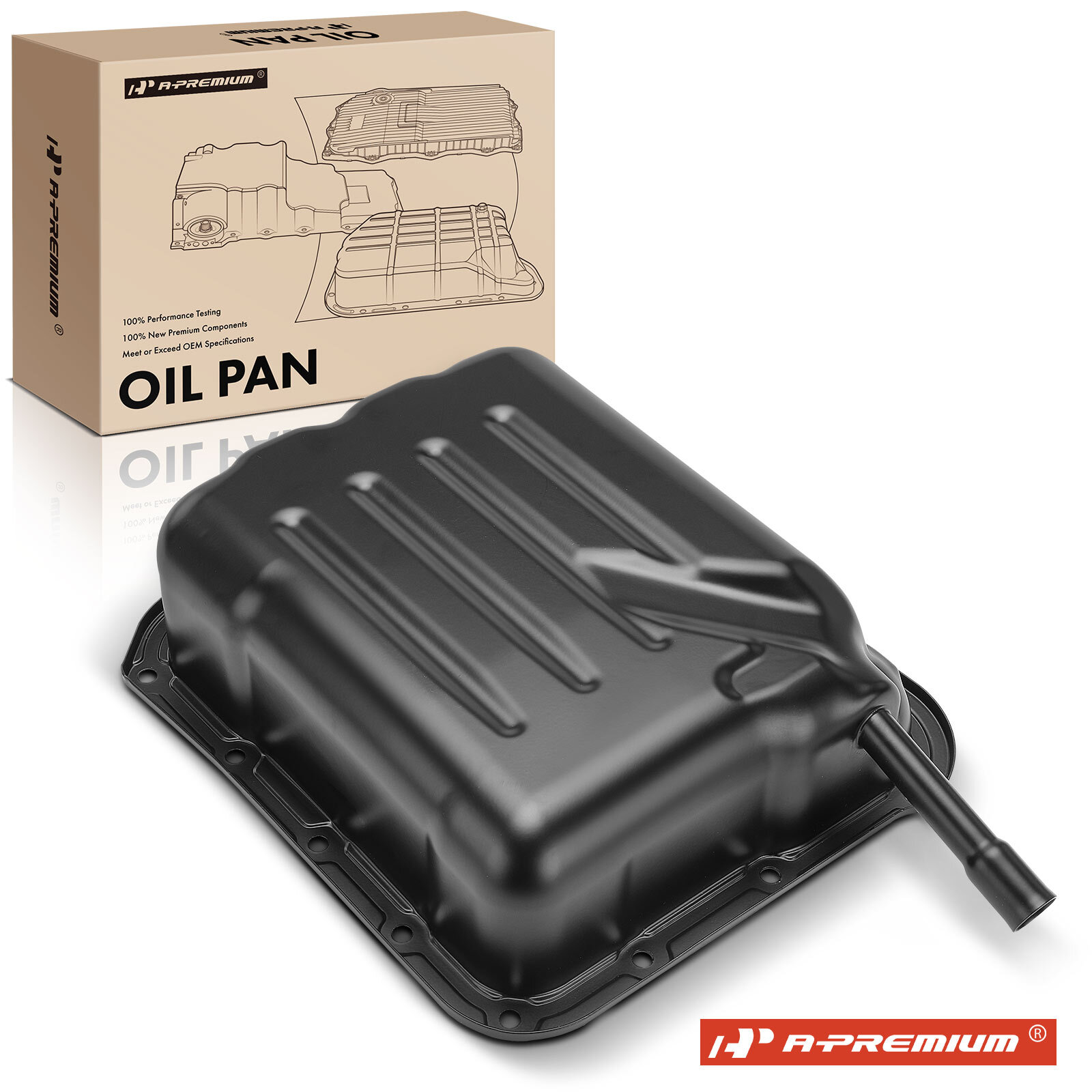 A-Premium Transmission Oil Pan for Mitsubishi Mirage 1997-2002 Lancer 2002-2003