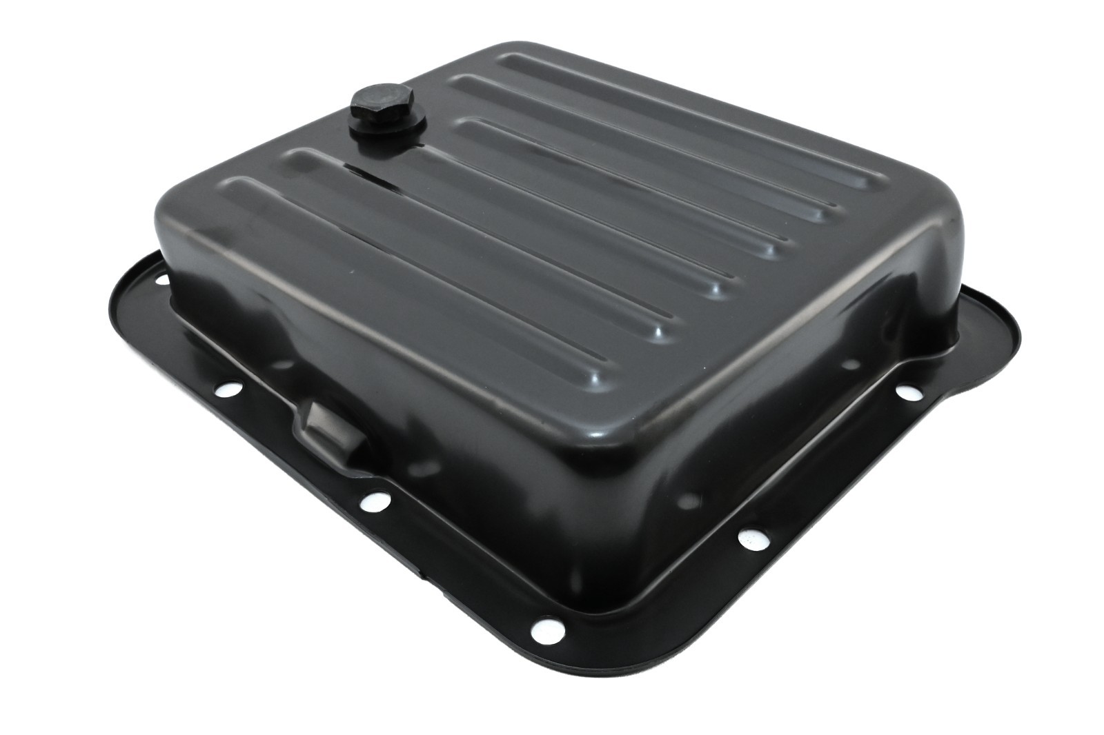 Steel Transmission Pan Fits Ford C4 – Pan Fill Style – Black