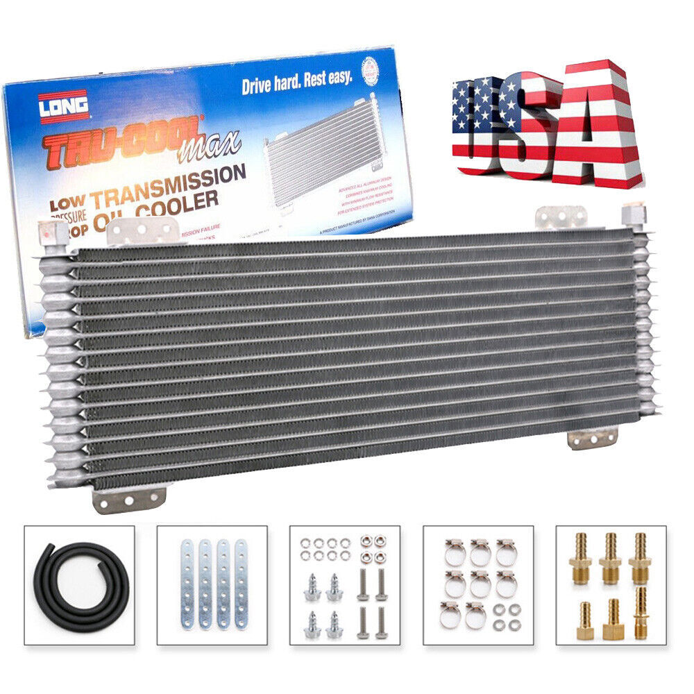 Tru-Cool Max 40,000 GVW Transmission Oil Cooler Heavy Duty Towing (OC-4739-1)*