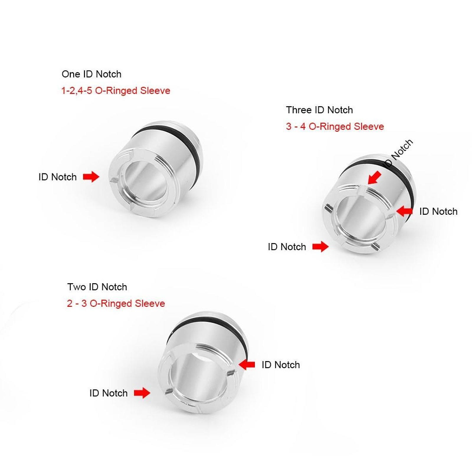3Pcs Control Valve Sleeve 68942-05K Easy Installation Aluminum Alloy Replace for
