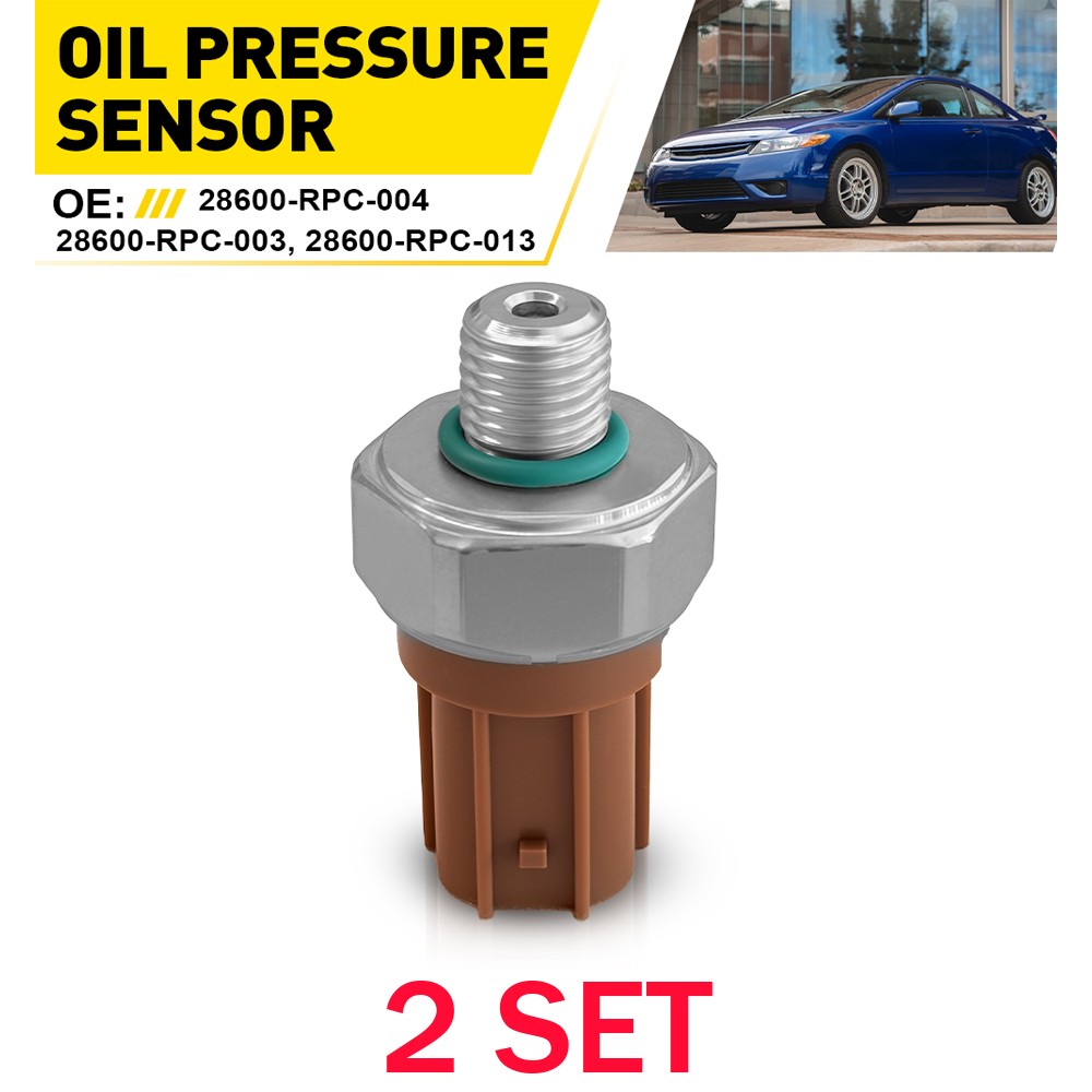 Transmission Fluid Pressure Switch 2X Fits Honda 06-11 Civic 1.8L 07-08 Fit 1.5L