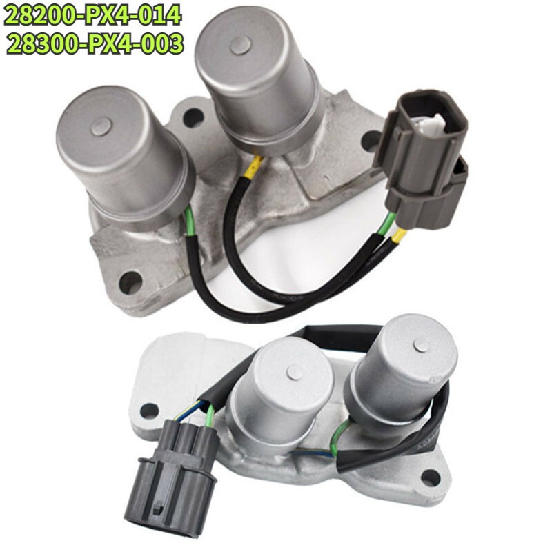 Shift Control & Lock Up Solenoids Set for 1990-1997 Honda Accord Prelude 2.2L