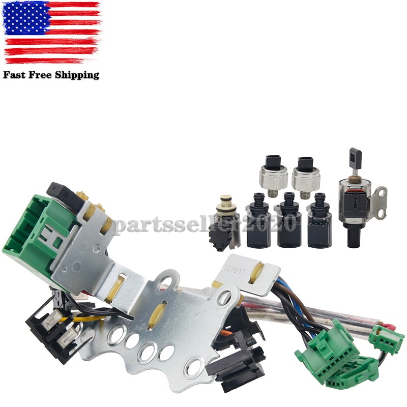 9Pcs CVT Valve Body Soelnoid Kit JF011E RE0F10A Transmission Solenoid For Nissan