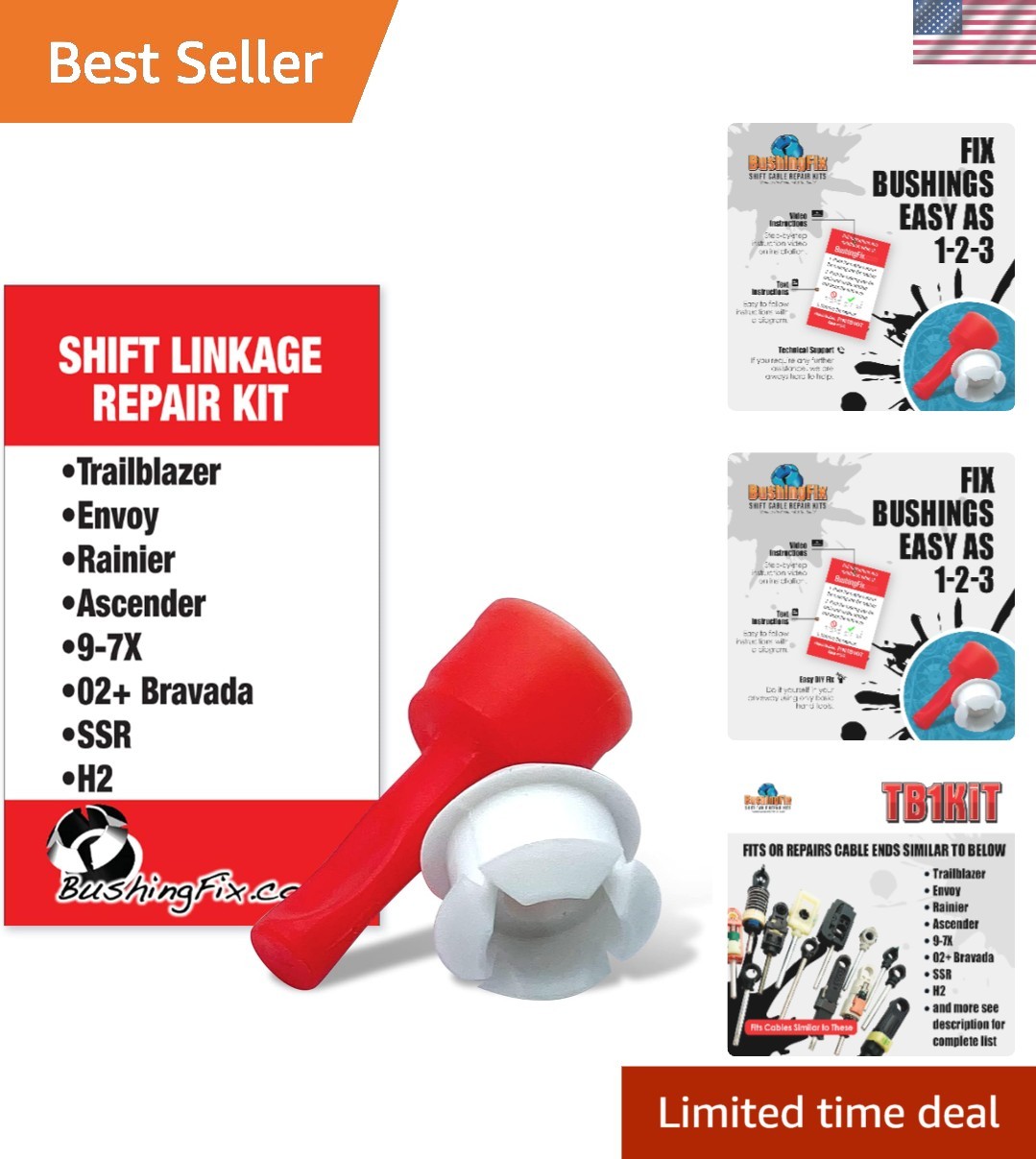 Lifetime TB1Kit – Automatic Transmission Shift Cable Bushing Kit