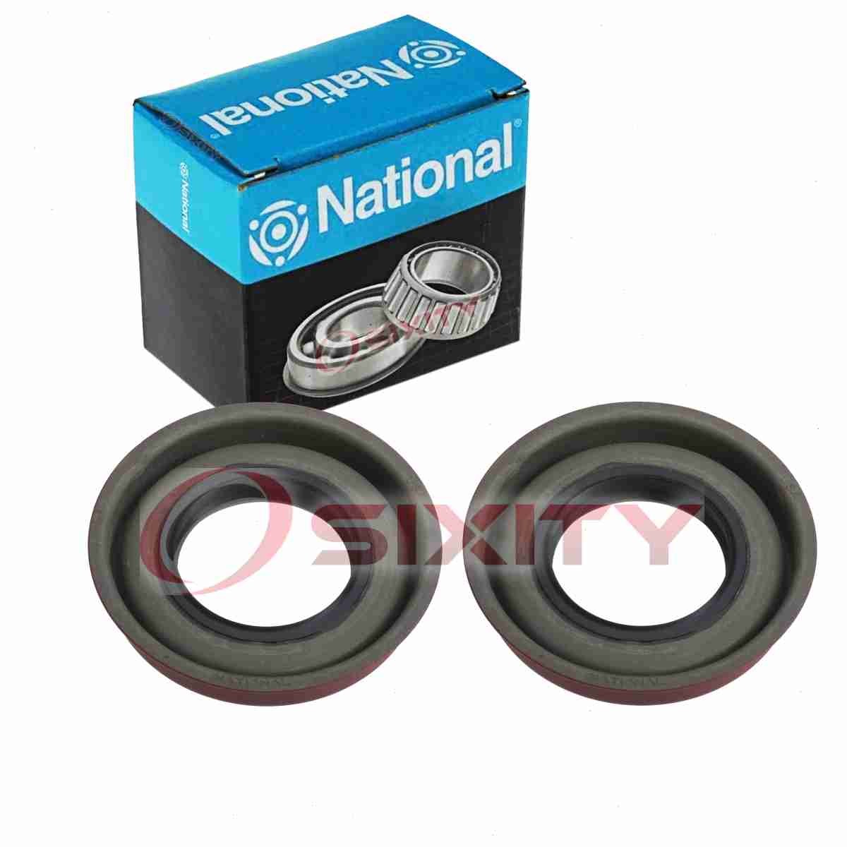 2 pc National Rear Wheel Seals for 1995-2018 Chevrolet Tahoe Driveline Axles sp