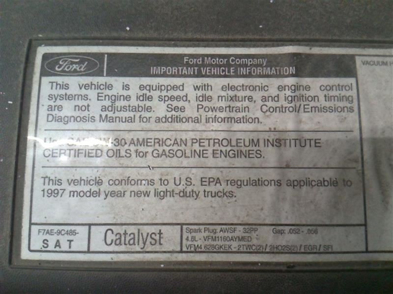 F150 1997 Automatic Transmission Oil Cooler 1518372