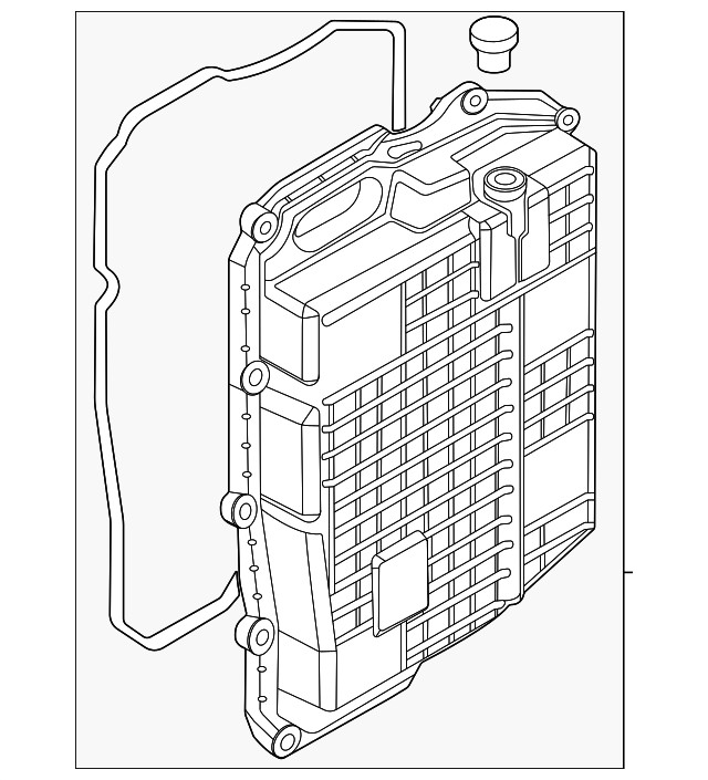 Genuine Ford Side Cover JM5Z-7G004-A