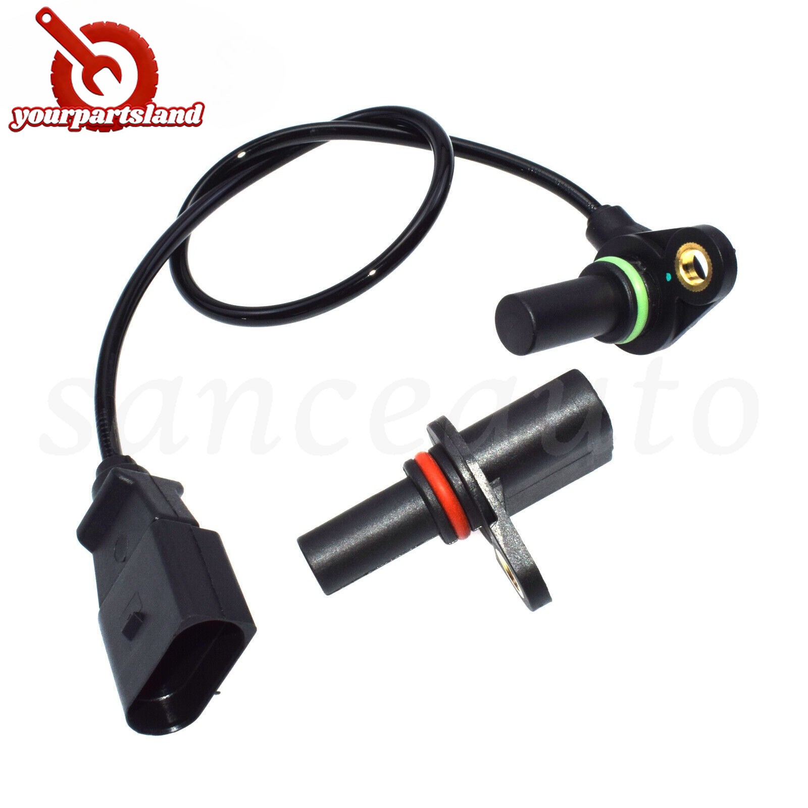 Transmission Input Speed Sensor 2PCS For VW Beetle Golf 1.8L 2.0L 1999-2005 New