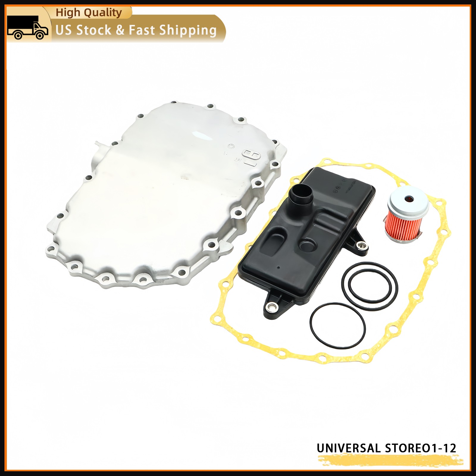 For Honda HR-V Fit Civic 2.0L L4 Transmission Oil Pan&Filter&Gaskets Kit