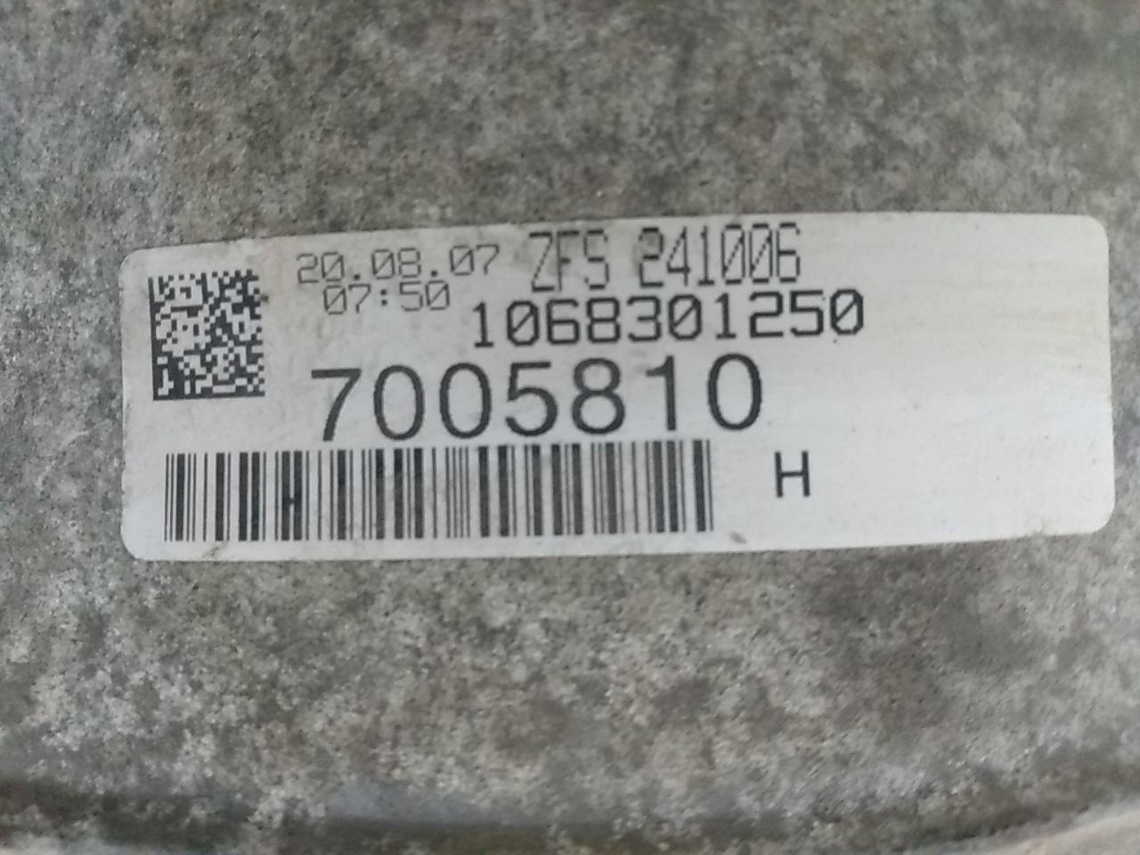 BMW 650i E63 E64 Automatic Transmission 6 Speed Fits 2008 2009 2010 08 09 10
