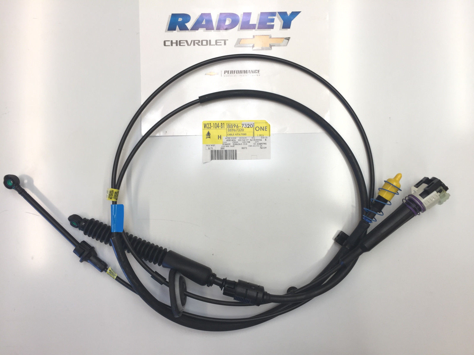 OEM GM 00-06 TAHOE YUKON ESCALADE SUBURBAN TRANSMISSION SHIFT CABLE 88967320