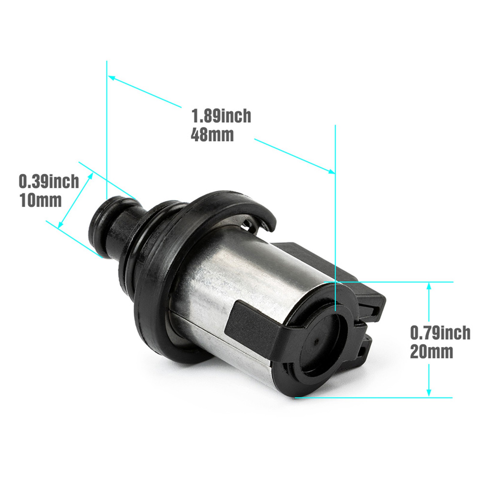 4x Trans AWD Pressure Control & Lock-Up Solenoid Kit For Subaru CVT TR580 TR690