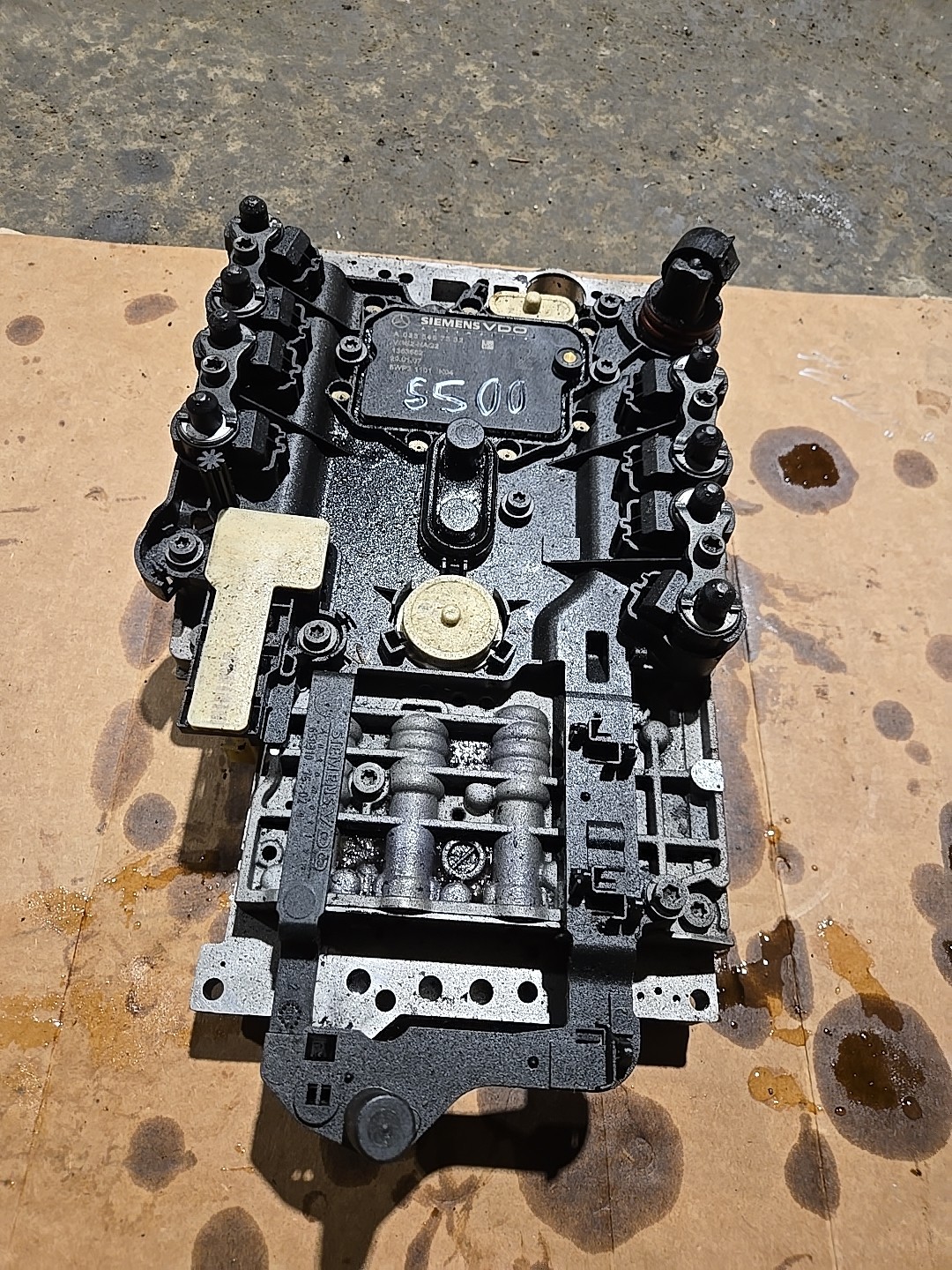 Mercedes S500 CL500 E500 7G Tronic Transmission Valve Body TCM 0335457332