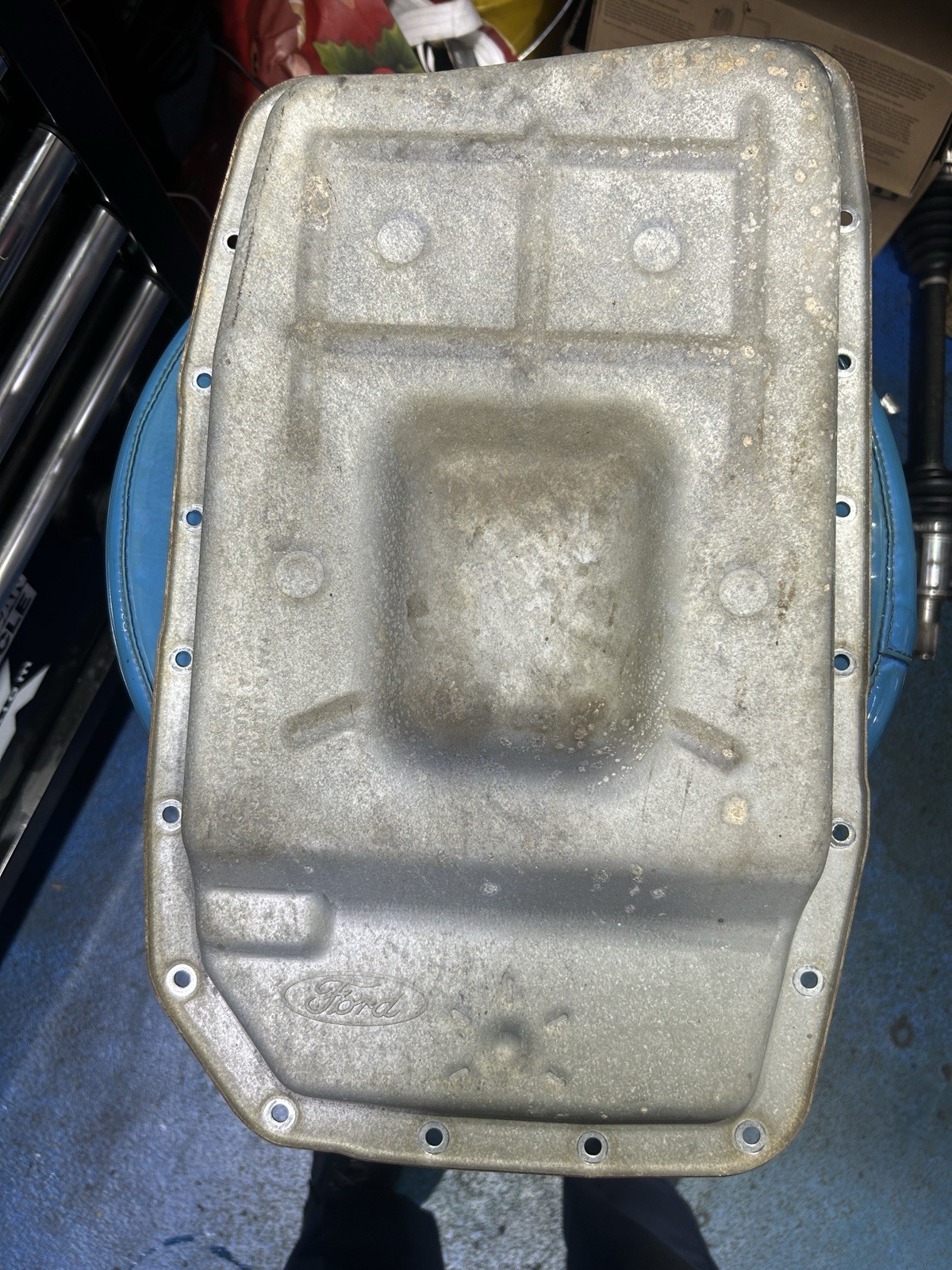 11-17 Ford Mustang Automatic Transmission Oil Pan Genuine OEM BR3Z7A194A