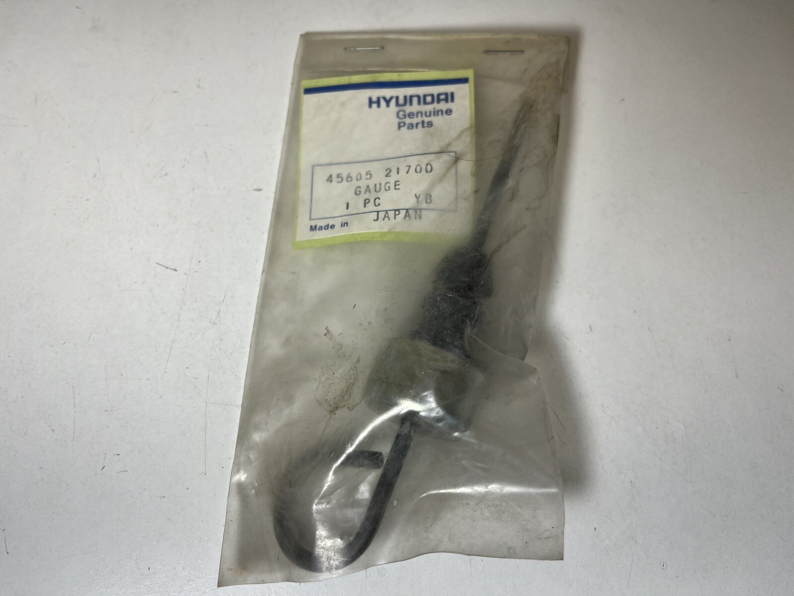 Genuine OEM Hyundai 45600-21709 Automatic Transmission Dipstick 85-89 Excel NOS