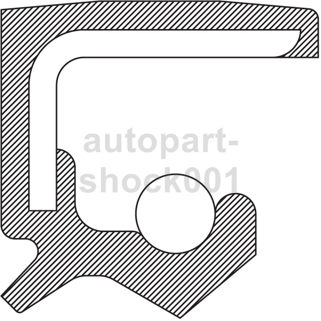 2 National Manual Transmission Output Shaft Seal For Mazda 6 2003-2009