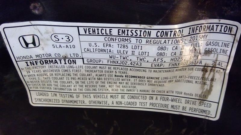 Transfer Case Automatic Transmission US Built Fits 15-16 CR-V 95081