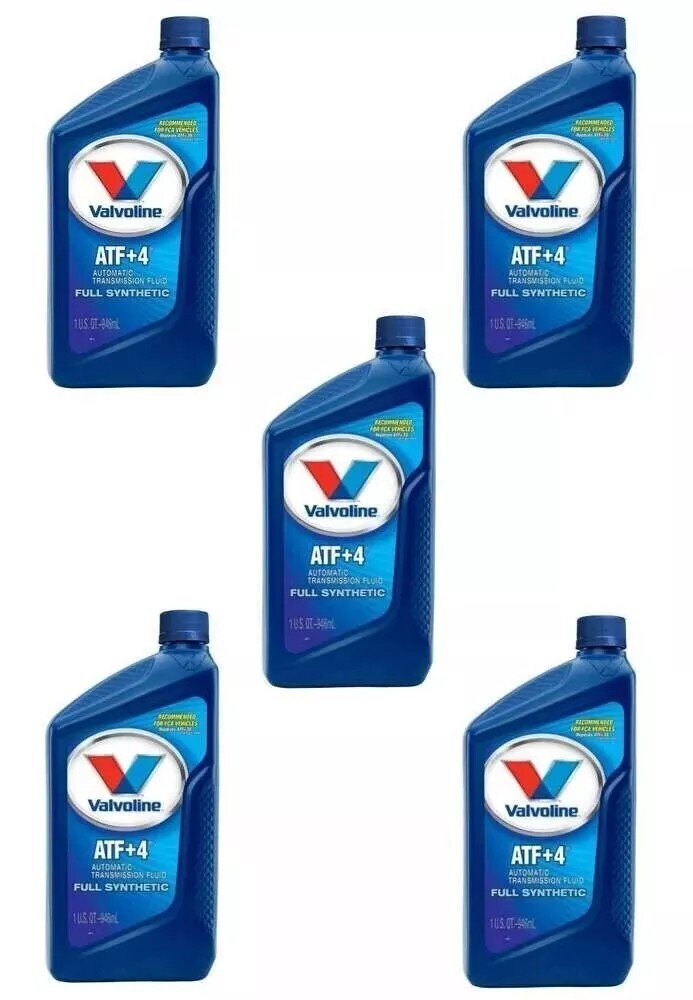 6 Quarts Automatic Transmission Fluid VALVOLINE ATF+4 Full Synthetic