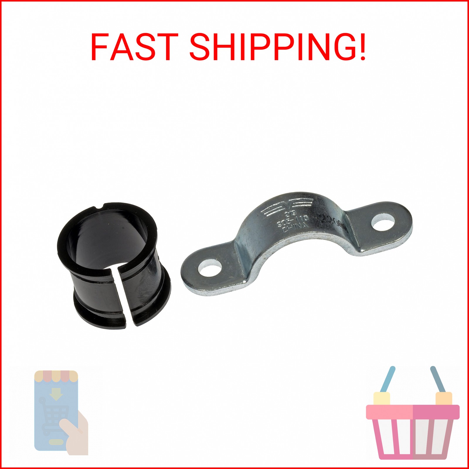 Dorman 905-110 Automatic Transmission Shift Tube Clamp Compatible with Select Fo
