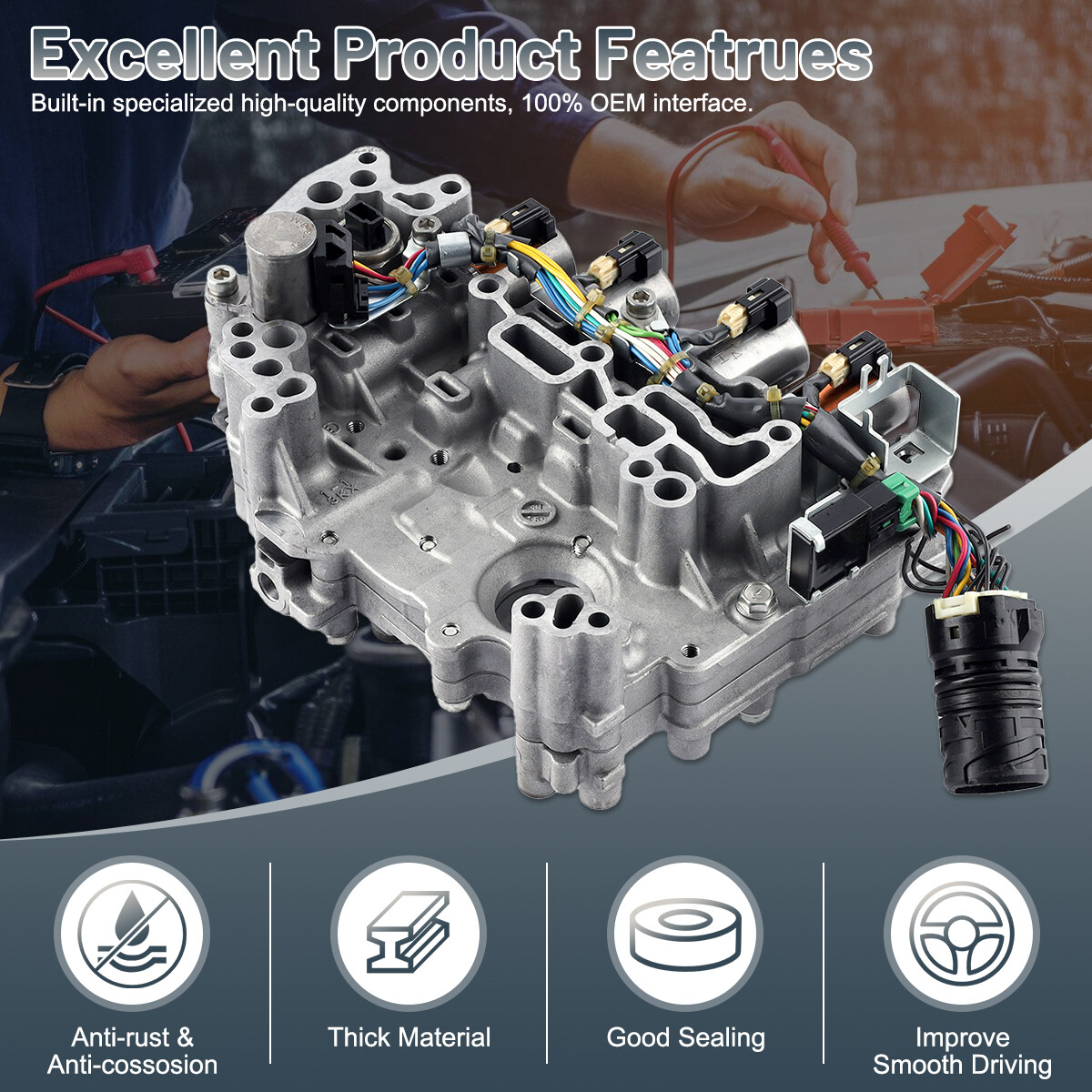 RE0F11A For Nissan Sentra 1.8L Versa 1.6L 2013-2019 CVT Transmission Valve Body