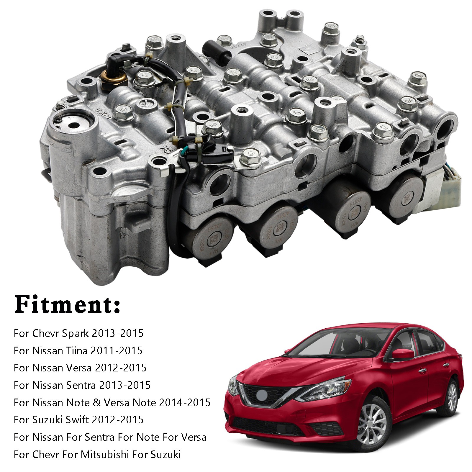 🚗RE0F11A JF015E CVT Transmission Valve Body For Chevr Nissan Sentra Versa