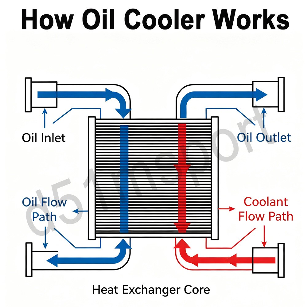 Transmission Oil Cooler & Shroud Fan Tru-Cool 40k GVW Low-Pressure Dr