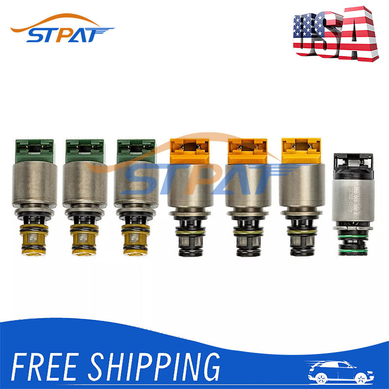7x 6HP19 6HP26 6HP32 TRANSMISSION SOLENOID KIT FOR BMW X3 X5 AUDI A6 A8 Q7