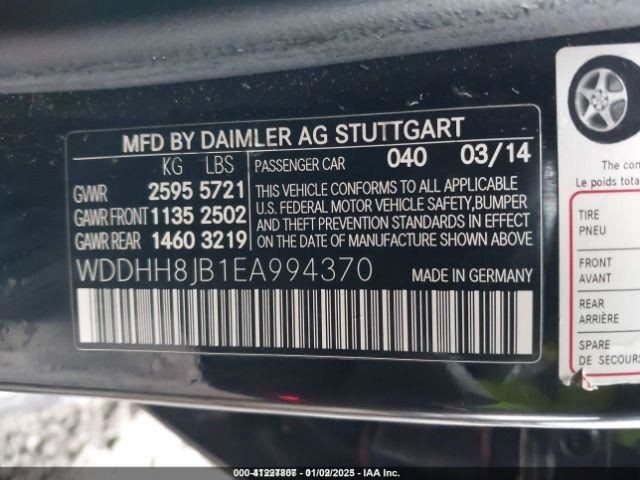 Automatic Transmission 212 Type Sedan E350 Fits 14-16 MERCEDES E-CLASS 931444