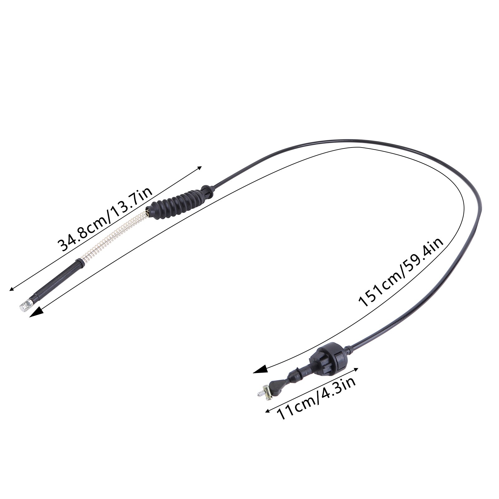 For Ford Bronco 5.8L 1987 1988 1989 1990 1991 Transmission Detent Kickdown Cable