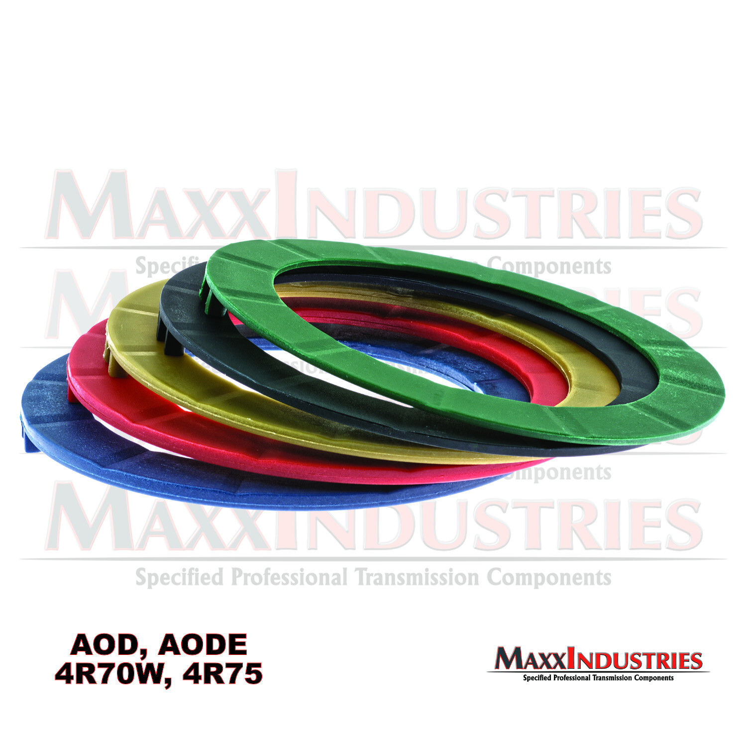 AOD AODE 4R70W 4R75 Transmission Thrust Washer Kit – Selectives – 5pc Plastic