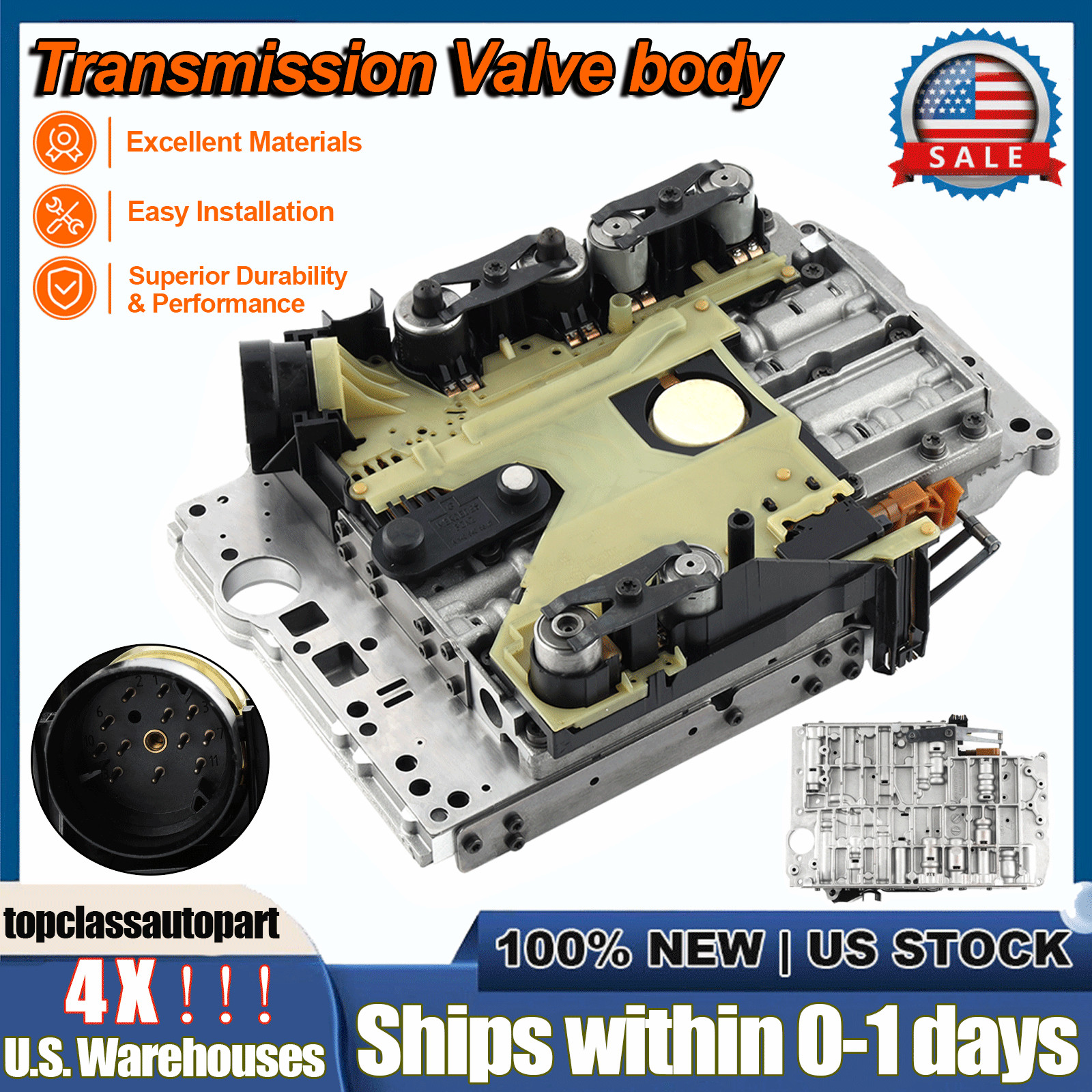 OEM NEW Transmission Valve body w/ Conductor Plate For Chrysler Dodge 722.6 NAG1