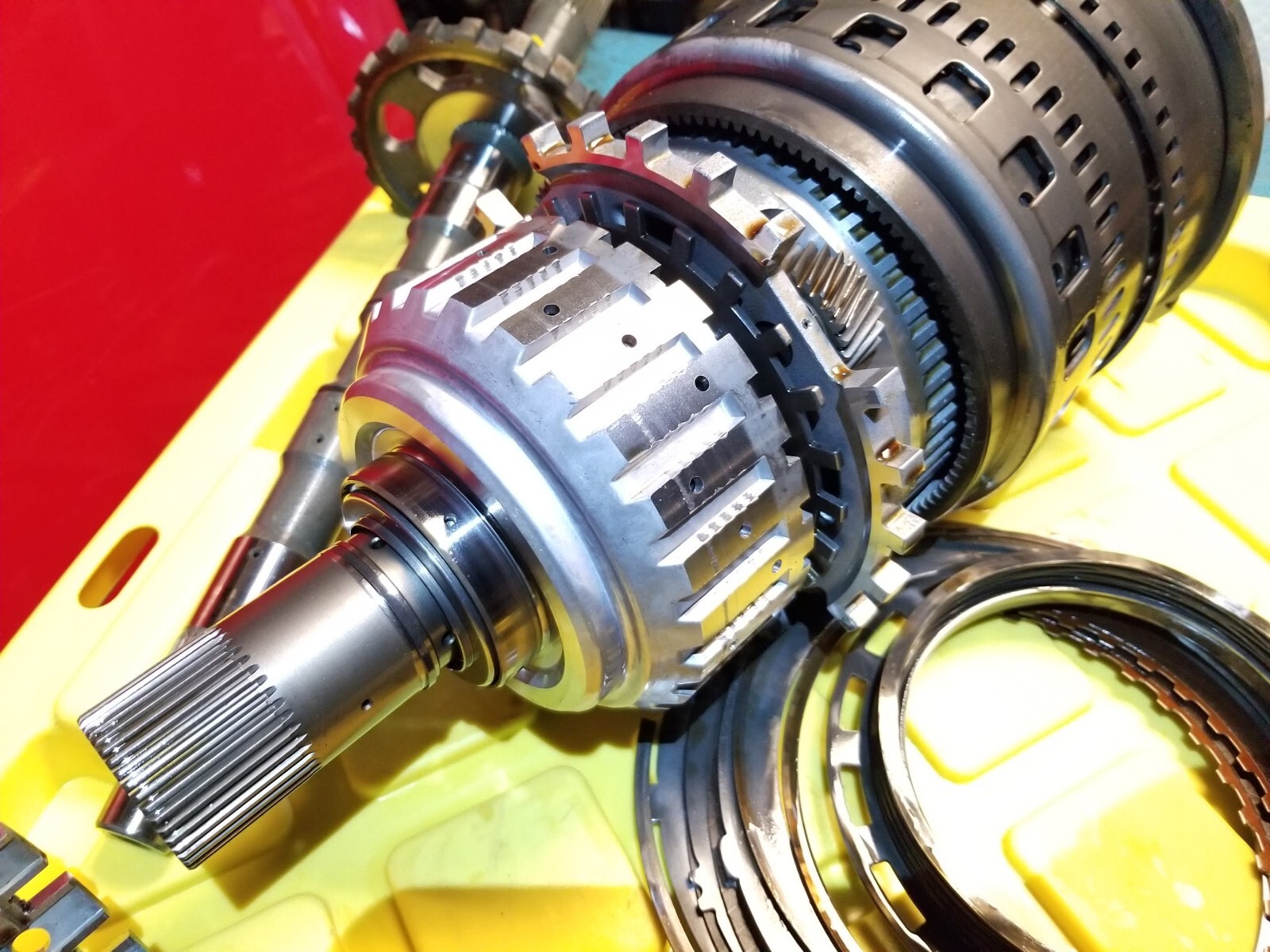 2009 Infiniti G37 X Automatic Transmission Clutch & Gear OEM