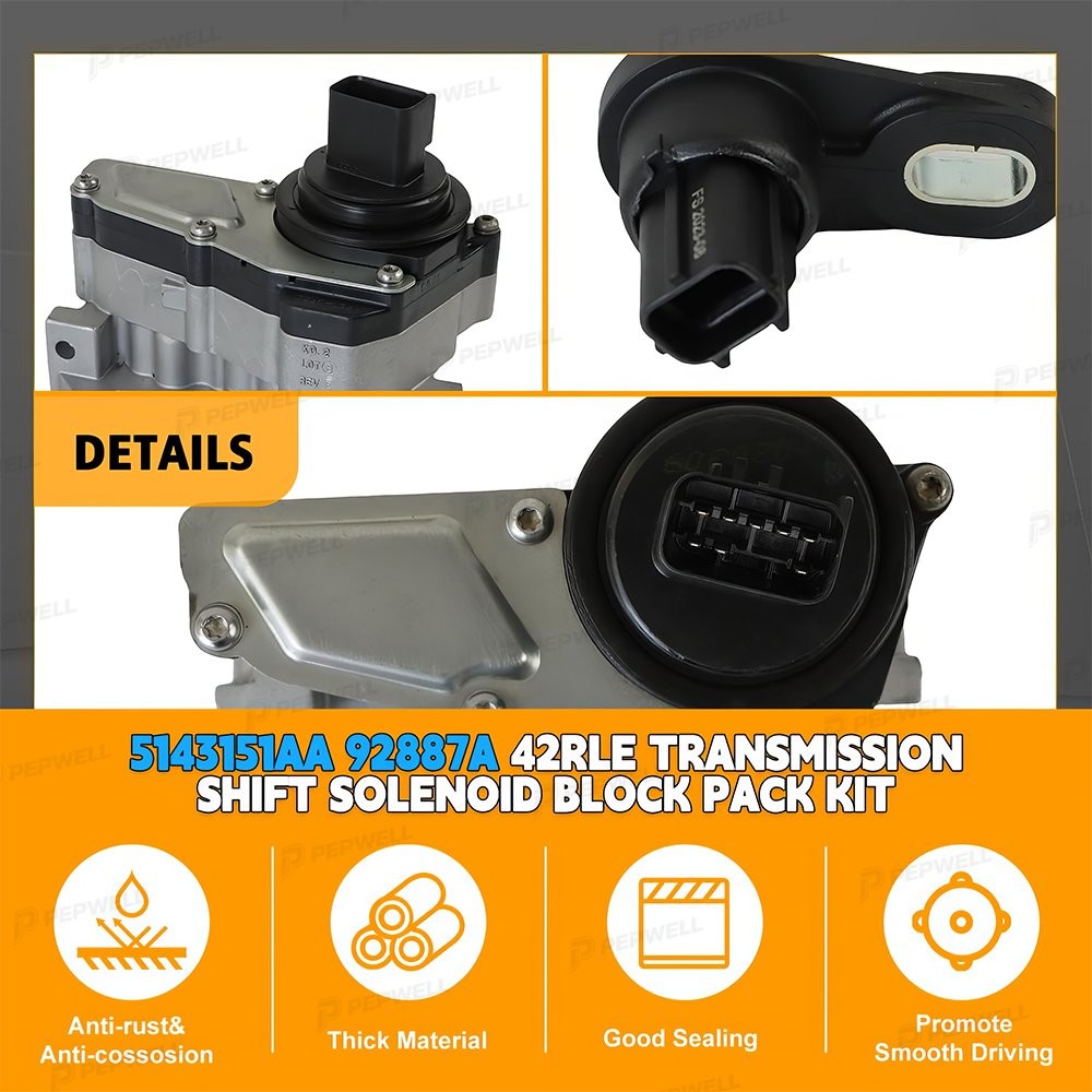 42RLE Transmission Shift Solenoid Block for Chrysler 300 Dodge Jeep Mitsubishi