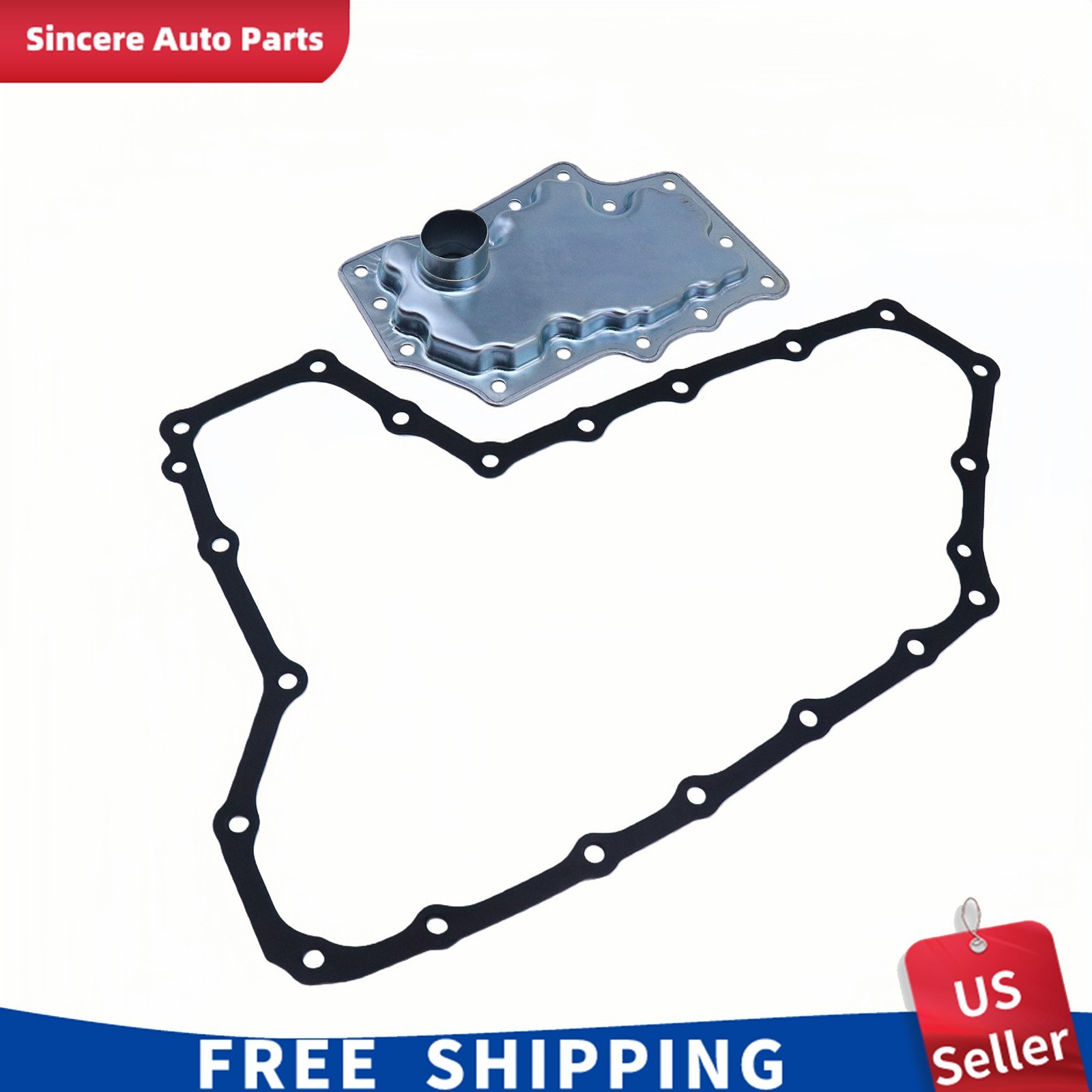 2x CVT Transmission Filter & Pan Gasket For Nissan Murano Quest F09-G28-403