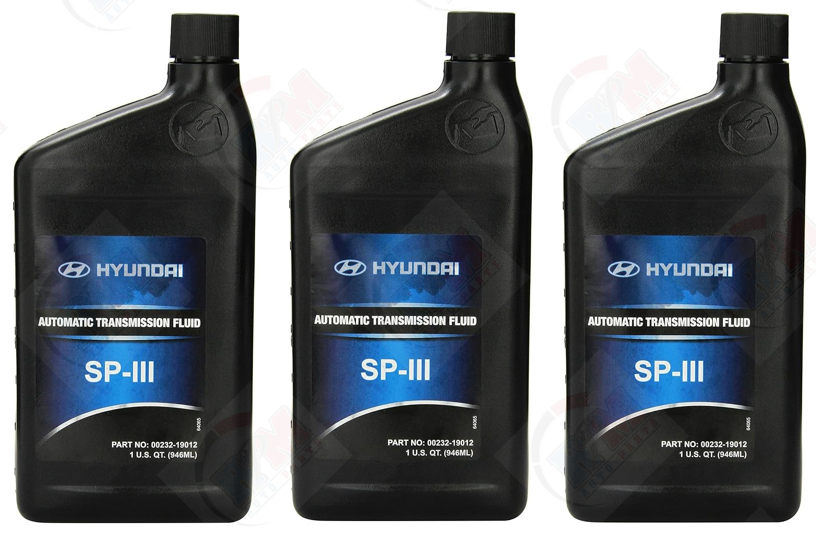 for HYUNDAI Genuine SPIII SP3 Automatic Transmission Fluid (Pack of 3 Qt.)