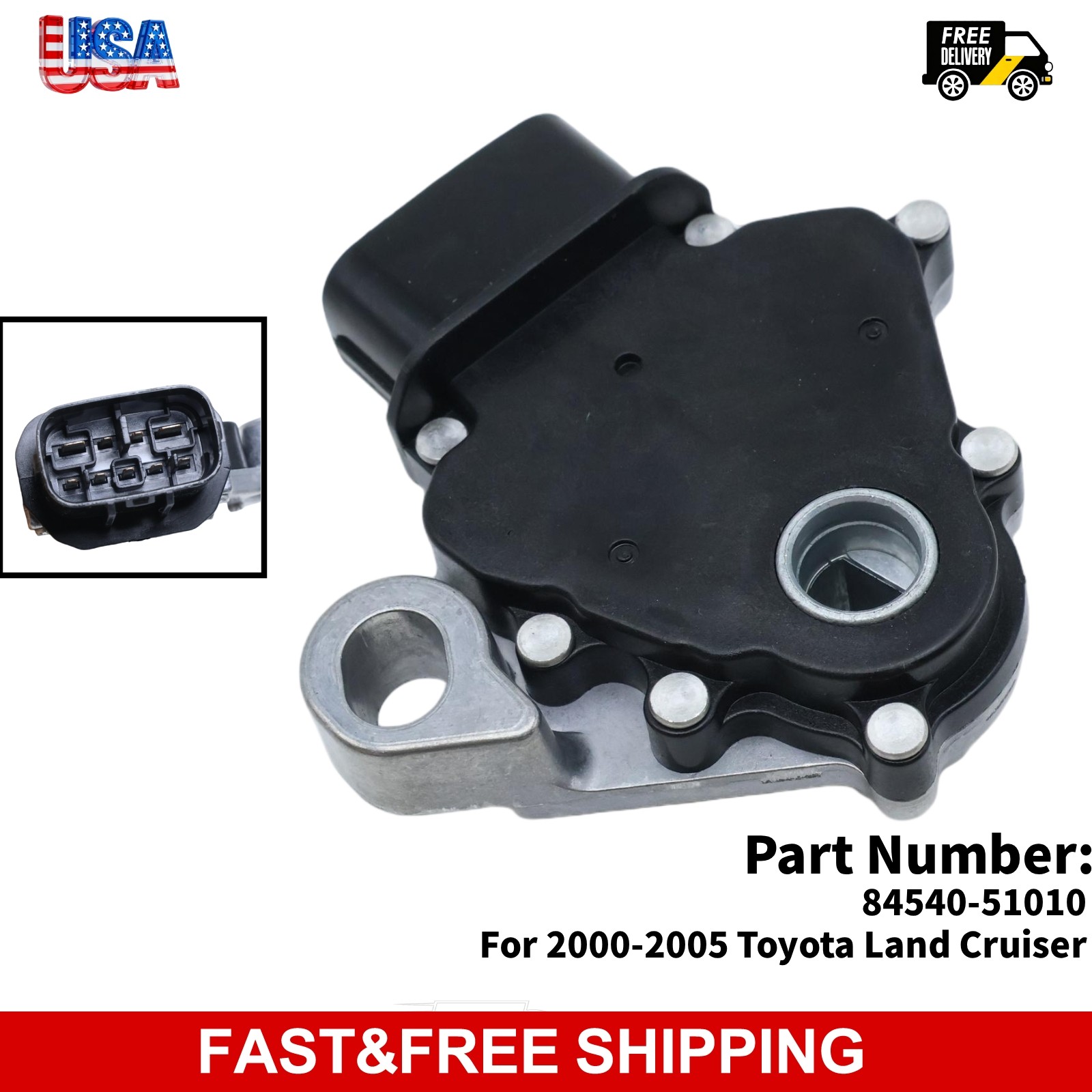 Neutral Safety Switch Range Sensor for Toyota Land Cruiser 4Runner 2000-2005