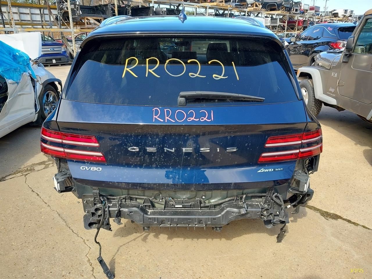 Automatic Transmission 3.5L AWD Fits 21-23 GV80 3353480